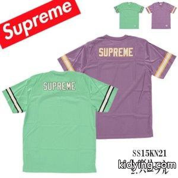 【2色】シュプリーム フットボール Tシャツ 半袖 メンズ メッシュ Supreme BLANK FOOTBALL TOP SS15KN21 NKN :otr2386:リパブリック - 通販ショッピング-0