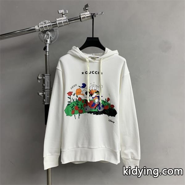 唐老鸭バイク ホワイト グッチ GUCCI コピーパーカー レディース フェミニン 2025AW注目アイテム-1