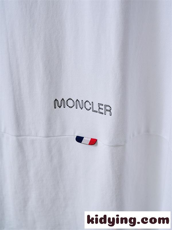 半袖ポロシャツ 無地 モンクレール ミニマル シンプル 上品 ビジカジ MONCLER スーパーコピー-6
