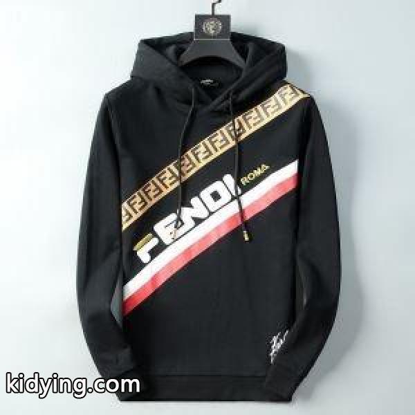 2色可選 最新秋冬トレントフェンディ2019年秋冬最新のトレンド FENDI この秋トレンドに合わせる着こなし パーカー この冬欲しいスタイル_フェンディ FENDI_ブランド コピー 激安(日本最大級)-0