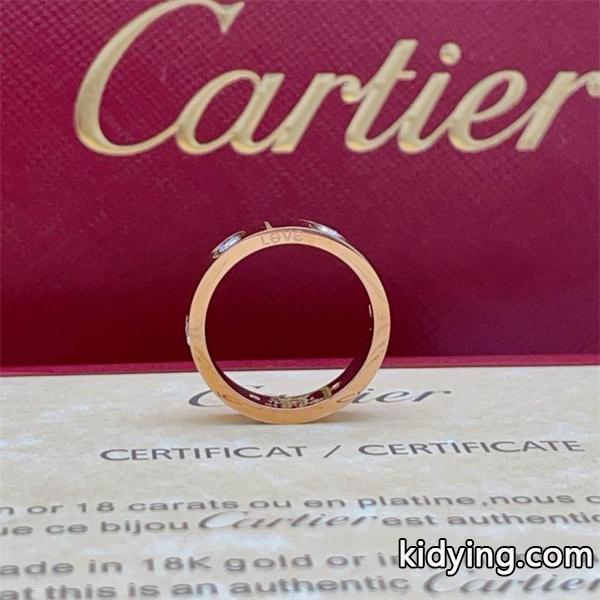 ミニマル印象 ワンポイント リング 洗練 2026新作 Cartier カルティエ コピー-6