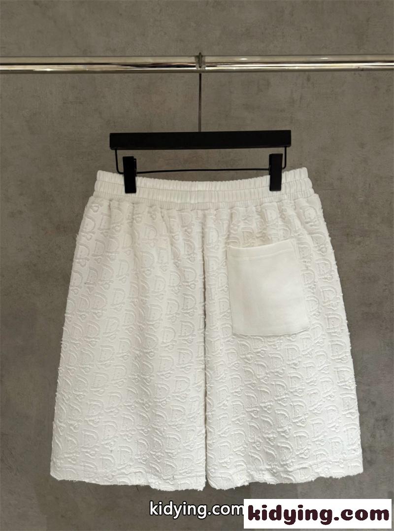 DIORディオールショットパンツコピー2026春夏新作 シンプルコットン メンズ カーゴショーツ ゆったり穿き心地-4