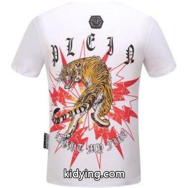 耐久性のある 2色可選2018春夏新作 フィリッププレイン PHILIPP PLEIN Tシャツ\半袖_フィリッププレイン PHILIPP PLEIN_ブランド コピー 激安(日本最大級)-0