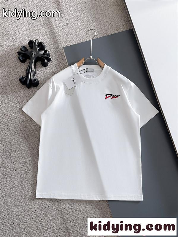 半袖Tシャツ プリント クルーネック ミニマル 2026春夏新作 DIOR ディオール スーパーコピー-1