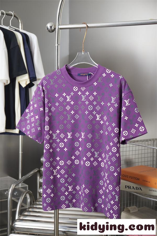 Lv 2026新作ルイヴィトンtシャツスーパーコピーMONOGRAM エレガントデザイン3色LOUIS VUITTON-2