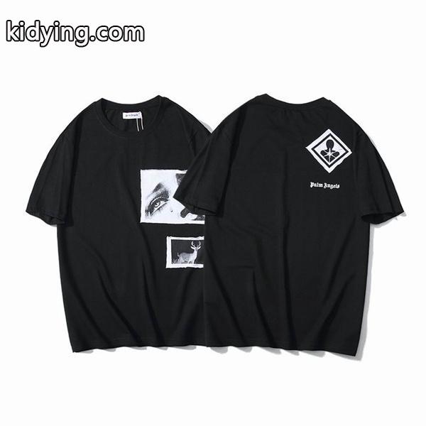 真夏にかけては爽やかなファッションｔシャツ肌触りの着心地が良いPalm Anglesコピー-0