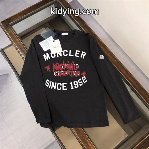 爆買いセールデイリーウェア男性長袖tシャツスーパーコピー モンクレール強靭肉厚品質丈夫吸汗速乾性tシャツ-0