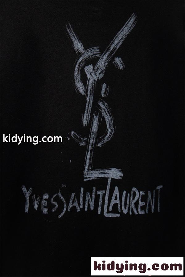 SAINT LAURENT イヴ・サンローラン コピー プリント トレーナー 厚手 ミニマル スタイリッシュ 定番-4