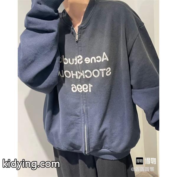 秋冬 人気 ブラック ロゴ ACNE STUDIOS アクネ ストゥディオズ コピー スウェット 新作 定番-7