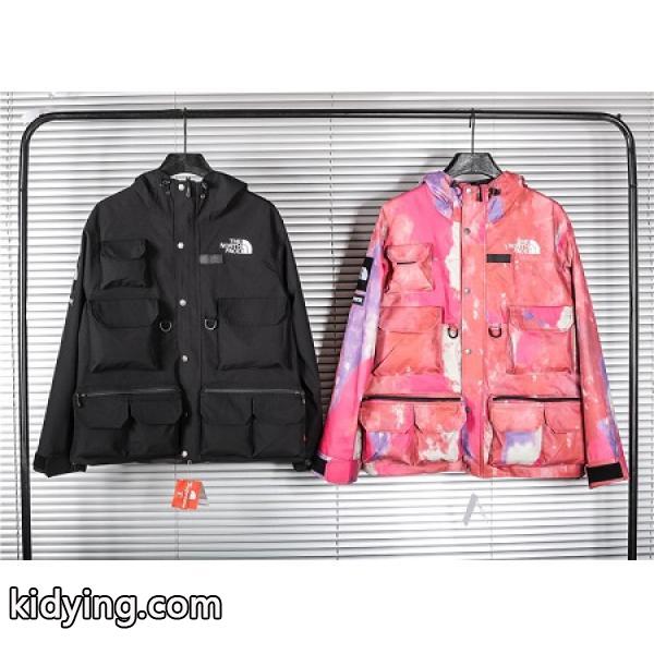トレンド SUPREME×The North Face シュプリーム マルチに大活躍 ジャケット 大人のクールさがあるスタイリング-0