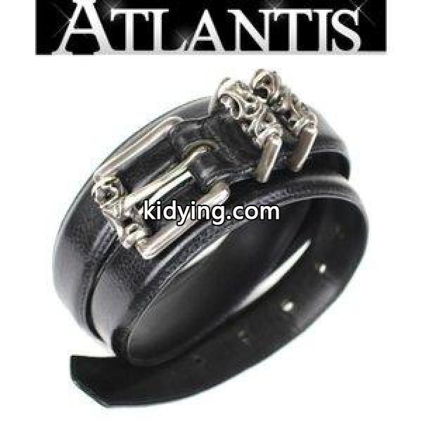 CHROME HEARTS 銀座 クロムハーツ 3PC ローラー ベルト 1インチ 34 黒 レザー シルバー 925 :074751:atlantis - 通販ショッピング-0