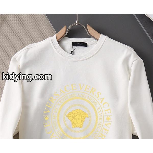 VERSACE ヴェルサーチ コピー 秋冬定番 ブラック×ゴールド スウェット 上品 大人気-5