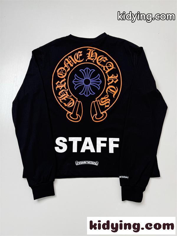 お洒落&2026SS&Chrome Heartsクロムハーツ長袖tシャツコピーカジュアルスタイル-4