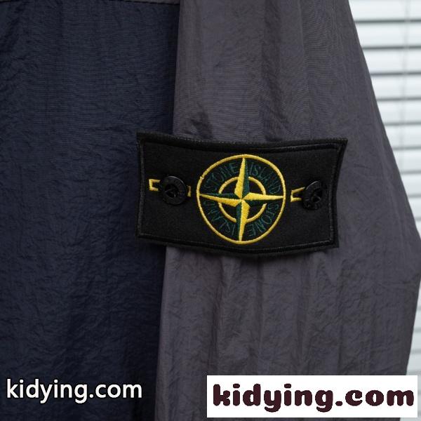 STONE ISLAND コピー ストーンアイランド 配色フーデッドジャケット 軽量ウィンドブレーカー 撥水デザイン アウトドア人気モデル 2026新作-12
