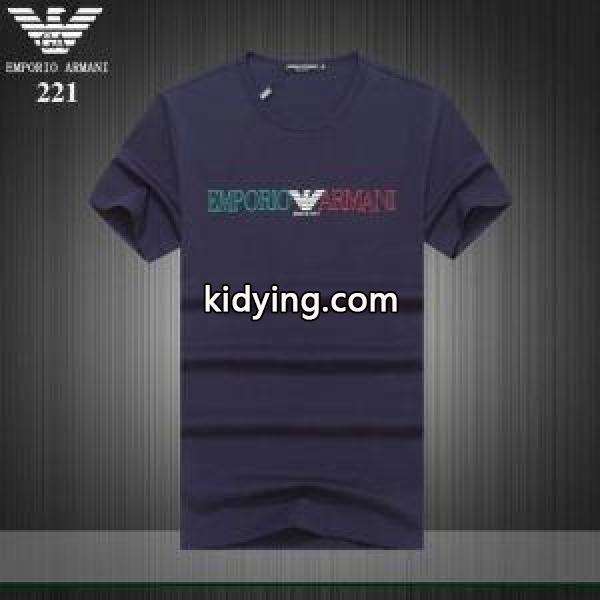 赤字超特価大人気ビッグシルエット大きいサイズ幅広いブラックホワイトネイビーARMANIアルマーニ tシャツ 激安-2