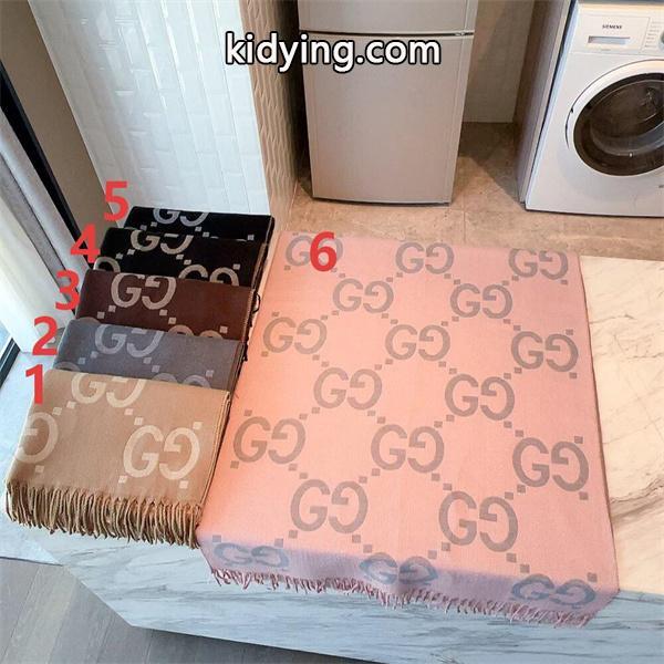 人気総柄 GUCCI グッチ コピー ストール ブラック系 大人モード ユニセックス-4