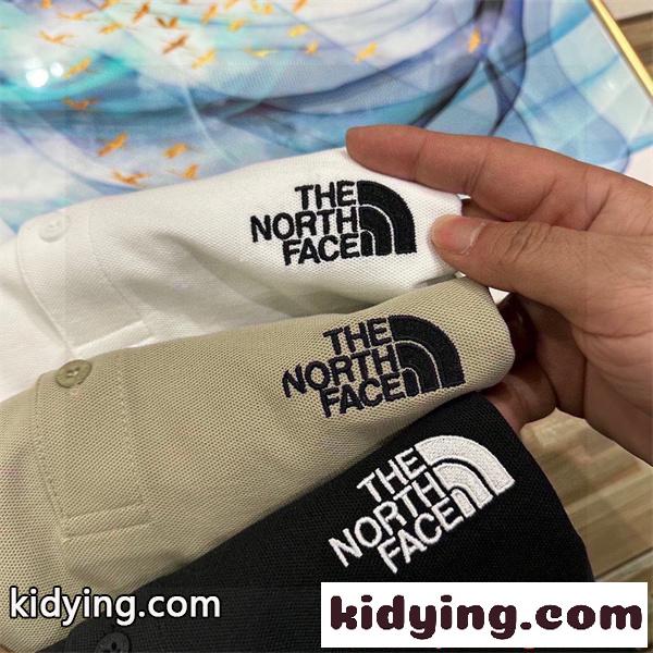 半袖ポロシャツ THE NORTH FACE ノースフェイス コピー 通気快適 シンプル刺繍 カジュアル 夏 ビジネス-1