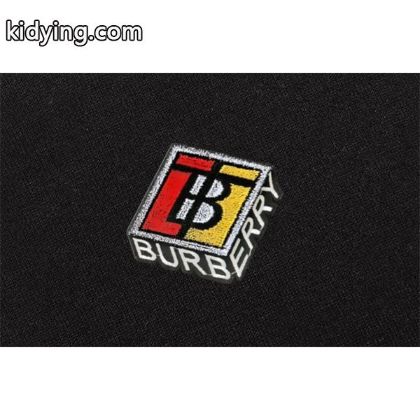 新登場 冬支度対応 ブラック ニット ワンポイント 快適着用 BURBERRY バーバリー 偽物-4
