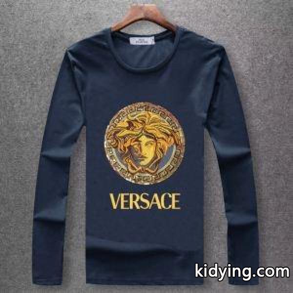 秋冬超人気アイテム VERSACE ヴェルサーチ 多色可選 エレガントでセンス高き 長袖Tシャツ 国内初上陸_ヴェルサーチ VERSACE_ブランド コピー 激安(日本最大級)-2