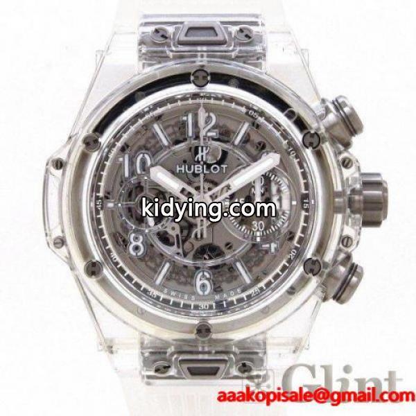ウブロ【HUBLOT】ビッグバン ウニコ サファイア 411JX4802RT 世界限定500本〔UNICO〕〔国内正規品〕〔メンズ〕〔腕時計〕 :hublot-1032:グリント - 通販ショッピング-0