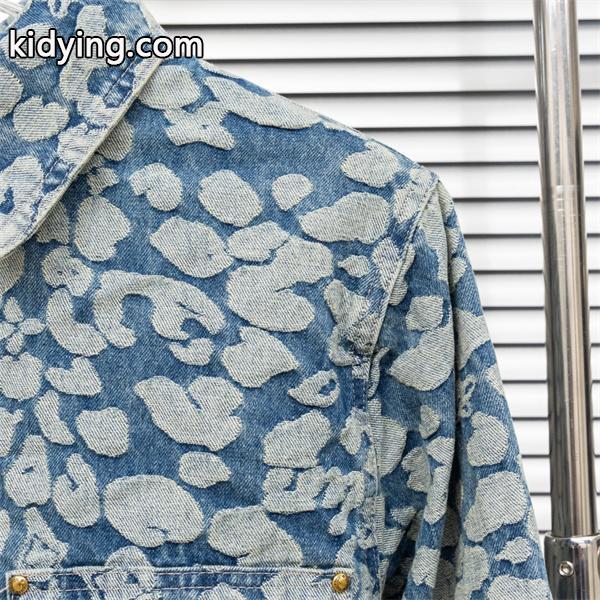 LOUIS VUITTON ルイヴィトン スーパーコピー 2025秋冬 上質感 軽やかデザイン ブルー デニムシャツ 注目-2