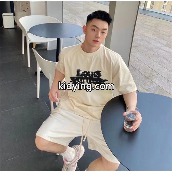 大得価ハイクォリティシンプルｔシャツメンズ夏物着やすいアイテムLOUIS VUITTONヴィトン コピー 通販-0