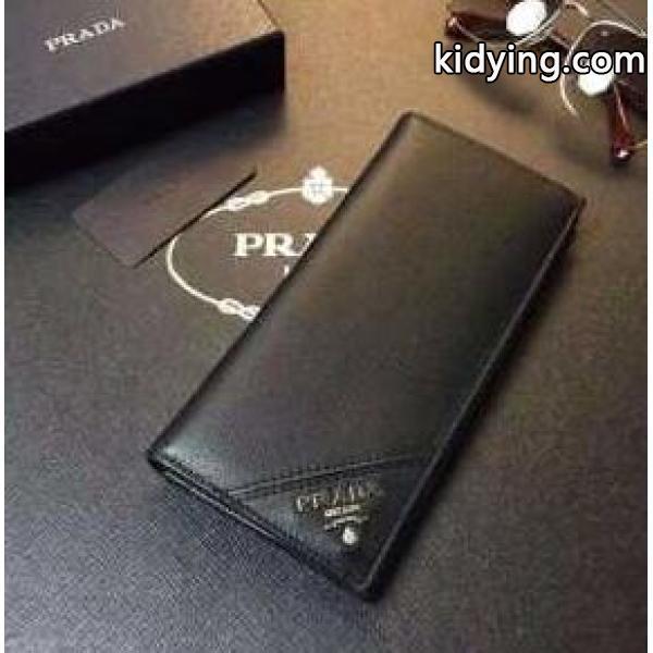 高級感のあるデザイン　秋冬 prada プラダ　収納できる 二つ折り財布 _プラダ メンズ財布_財布 メンズ_スーパーコピーブランド激安通販 専門店-0