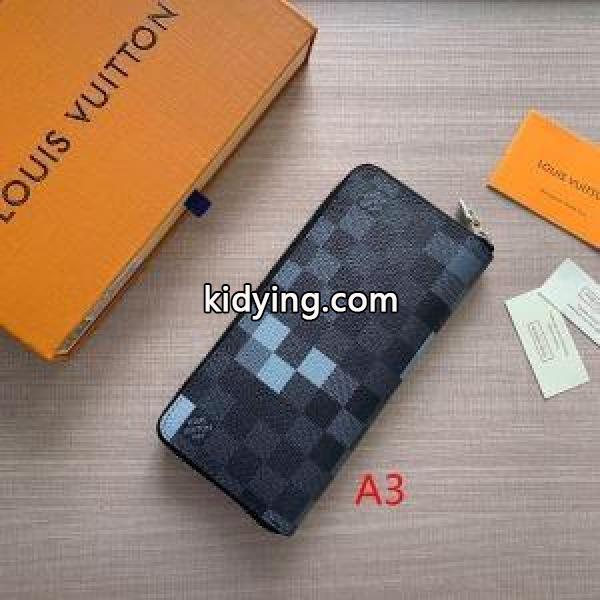 louis vuitton ルイヴィトン メンズ ジップ長財布 スーパーコピー 有名人の愛用商品 大人気 コーデ 3色選択可 N60170-2