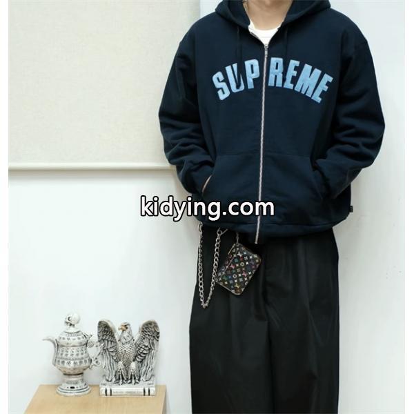３色☆[S02596] Sup Arc Thermal Lined Zip Up Hooded Sweatshirt logoシュプリームジップアップコピー 激レアアイテム-1