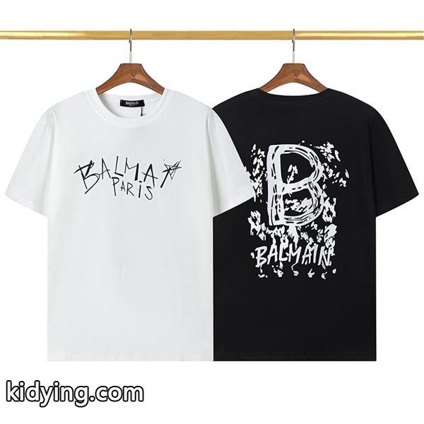 超レア 春夏新作BALMAIN バルマン スーパーコピー半袖Tシャツメンズファッション_スーパーコピーブランド激安通販 専門店-0