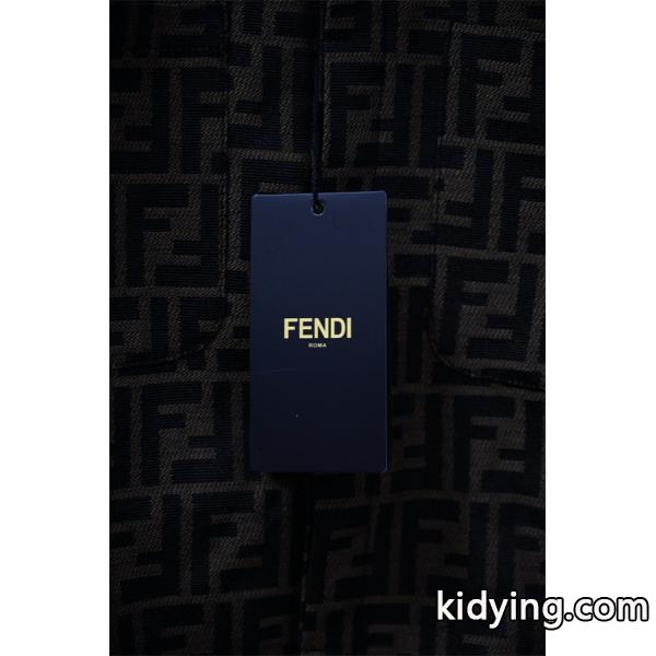 モノグラム FENDI フェンディ コピー シャツジャケット 上質 シック 大人向け-4