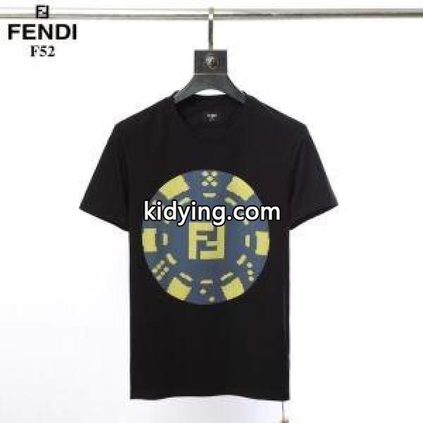 2019春夏流行する フェンディ FENDI リラックスした雰囲気に 半袖Tシャツ ファッションに新しい色_フェンディ FENDI_ブランド コピー 激安(日本最大級)-1
