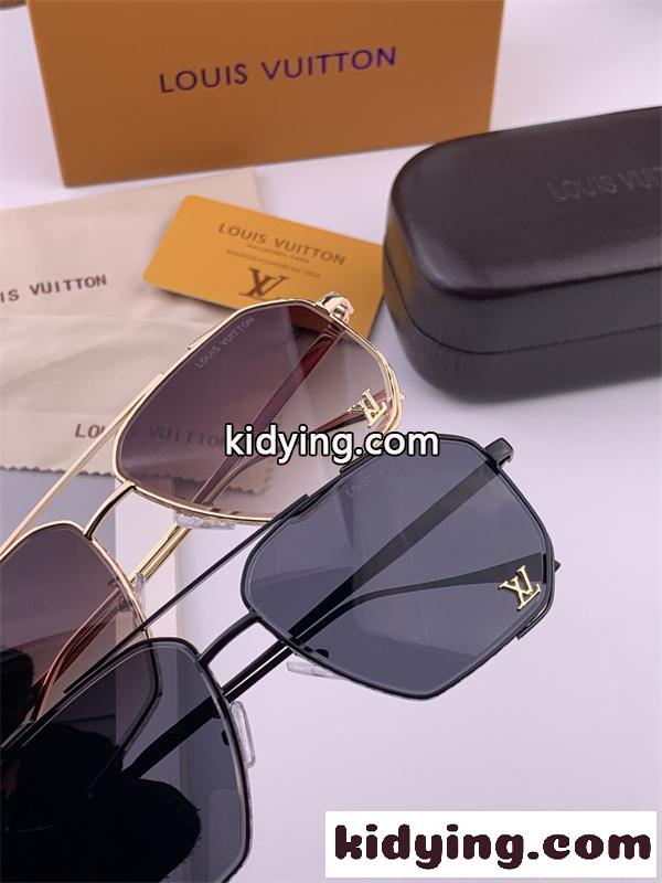 ルイヴィトン コピー Louis Vuitton 激安 サングラス メタルフレーム スクエア 華奢デザイン 上品 レディース UVカット 軽量-7