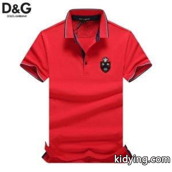 ドルガバ スーパー コピーDOLCE & GABBANA2019SSのトレンド商品速乾性定番品メンズ半袖Tシャツ-1