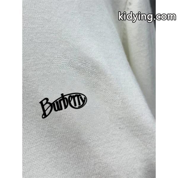 ロゴレタリング ホワイト / ブラック ユニセックス ファッショナブル バーバリー BURBERRY 偽物 ニット-5