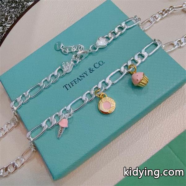 遊び心演出 レイヤード チェーン Tiffany&Co ティファニー コピー ネックレス 限定感-3
