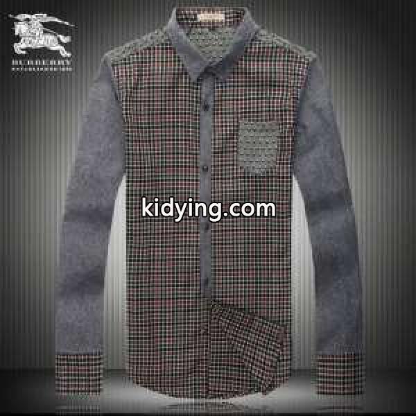 2014秋冬 欧米雑誌 BURBERRY バーバリー  長袖シャツ_シャツ_メンズファッション_スーパーコピーブランド激安通販 専門店-0