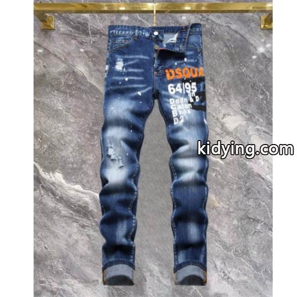 ディースクエアード コピー 通販dsquared2再燃する王道ストレートデニムパンツ数量限定でお買い得価格おしゃれジーンズ-0