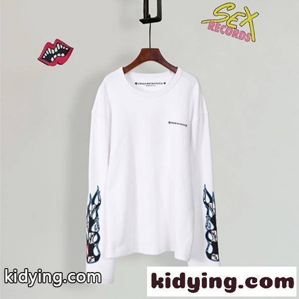 2026新作 CHROME HEARTS 激安 クロムハーツ Matty Boy ワッフル 長袖Tシャツ ロングスリーブ-0