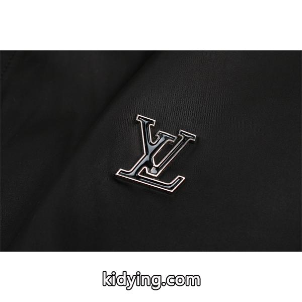 洗練都会 ジップアップ ジャケット ミニマル構造 LOUIS VUITTON ルイヴィトン コピー-4