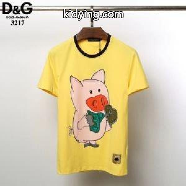 半袖Tシャツ ドルチェ＆ガッバーナ DOLCE & GABBANA 2019SSの人気トレンドファッション カジュアルスタイルを軽快に_ドルチェ＆ガッバーナ DOLCE & GABBANA_ブランド コピー 激安(日本最大級)-1