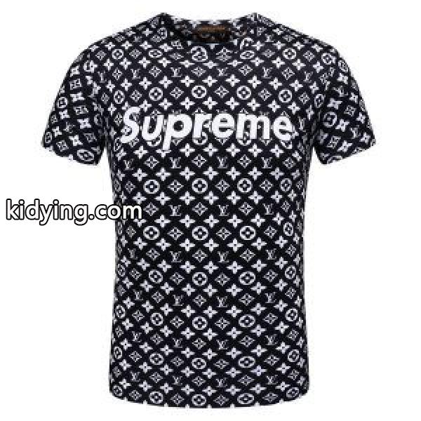ファッション 人気 2018春夏新作 半袖Tシャツ シュプリーム SUPREME 2色可選 お買い得品_半袖Tシャツ_メンズファッション_スーパーコピーブランド激安通販 専門店-0