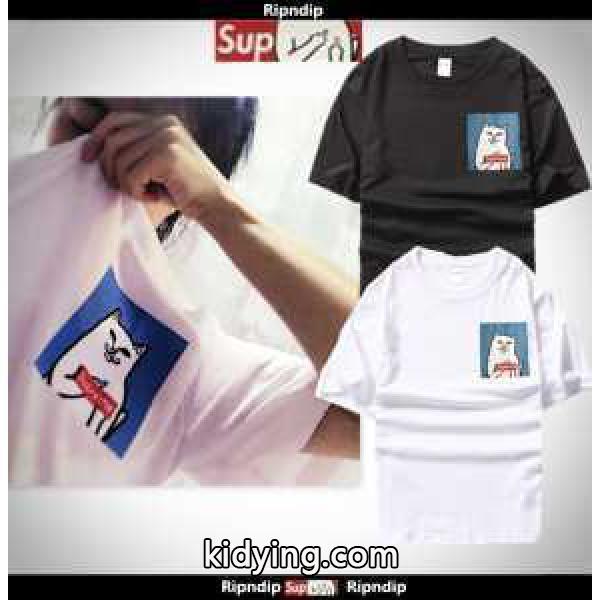 シュプリーム 半袖Tシャツ 大人のセンスを感じさせる 2色可選 2017_半袖Tシャツ_メンズファッション_スーパーコピーブランド激安通販 専門店-0