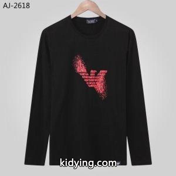 秋冬超人気アイテム アルマーニ ARMANI 冬の定番スタイル 3色可選 長袖Tシャツ_アルマーニ ARMANI_ブランド コピー 激安(日本最大級)-0