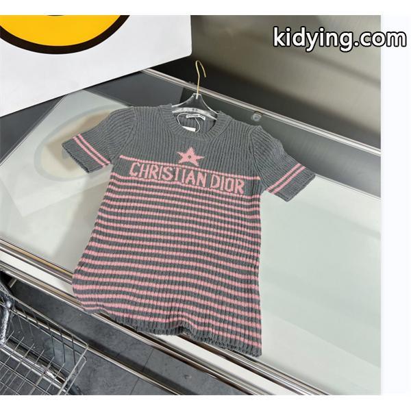 ファッション感度の高さをアピールするDIOR 半袖tシャツレディース 人気ブランドロゴ 偽物-0