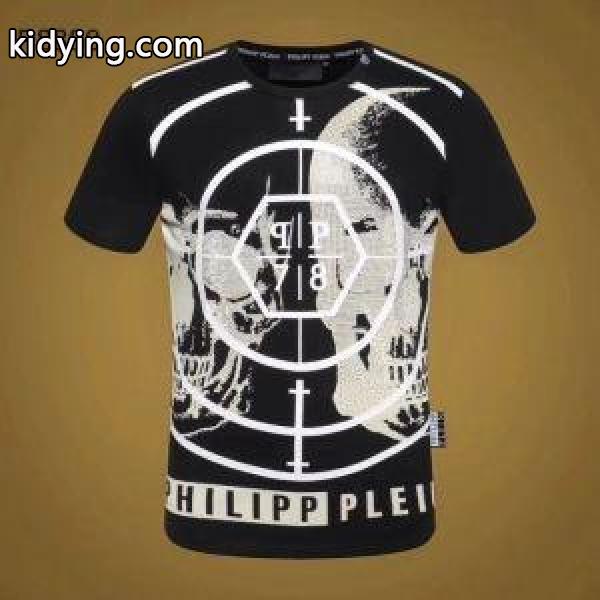 春夏の爽やかなスタイル Tシャツ/ティーシャツ フィリッププレイン 2019年トレンド感が強い 2色可選 PHILIPP PLEIN_フィリッププレイン PHILIPP PLEIN_ブランド コピー 激安(日本最大級)-0