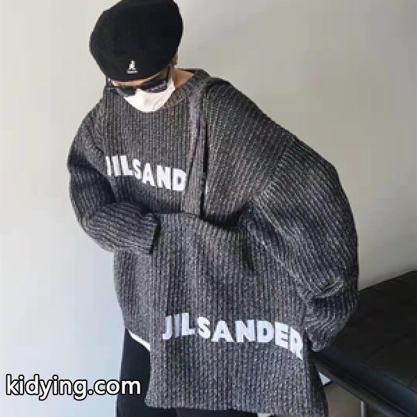 今手に入れたい JIL SANDER ジルサンダー偽物セーター+バッグ バランスの取れたコーデスタイル オーバーサイズ-0