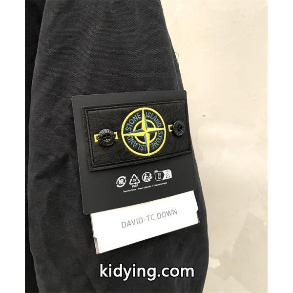 秋冬 厚手コットン ダークカラー  防寒 フーデッド STONE ISLAND ストーンアイランド コピー ジャケット-6