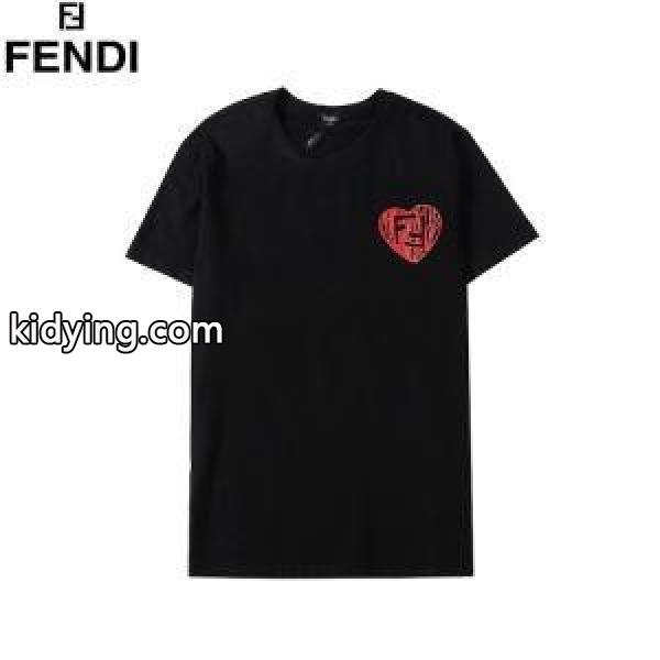 2色可選 フェンディ FENDIセンスよく取り入れられる 半袖Tシャツトレンドコーデを格上げ_フェンディ FENDI_ブランド コピー 激安(日本最大級)-0