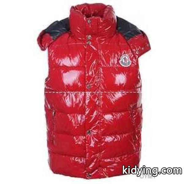 モンクレール ダウン MONCLER メンズダウンベスト 赤_男性用ダウンジャケット_モンクレール特集_スーパーコピーブランド激安通販 専門店-0